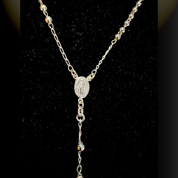 Sterling Silver Rosary Beads - Picture 3 of 6